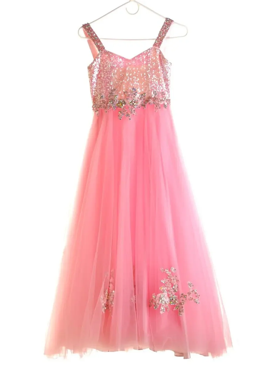 Tiffany Girls Formal Pink Dress